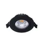 Noxion LED Ajustable Slim Foco Negro Esférica 6W 550lm 60D - 927 Luz Muy Cálida | 85mm - IP54 - Regulable - Mejor Reproducción De Color