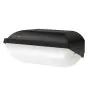  Philips LED Seguridad Coreline BWC110 Negro 9W 900lm - 830 Luz Cálida | 242x110mm - IP54 - Sensor De Luz