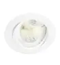 Any Lamp Empotrado Spot Circular Ajustable Blanco | Recorte 75mm - GU5.3 Casquillo
