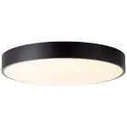 Brilliant Slimline Luz de techo Metal Plástico Blanco Negro 58W 6800lm - 830-865 CCT | 490mm - Mando A Distancia Regulable
