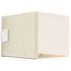 Brilliant Iseo Luz De Pared Plástico Beige 4W 300lm - 830 Luz Cálida | IP44 - Al Aire Libre - Sensor de Movimiento y Luz - USB Recargable