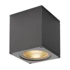 SLV Big Theo Luz de techo Aluminium Antracita 21W 2000lm - 830 Luz Cálida