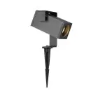 SLV Theo Soporte Pico Luz Aluminium Antracita | IP65 - Apta para 1x GU10 Max. 7W - Regulable