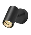 SLV Asto Aluminium Foco Negro | Apta para 1x GU10