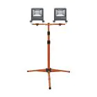 Ledvance Proyector LED Lámpara de construcción Trípode Oscuro Gris 2X50W 9000lm 120D - 840 Blanco Frio | IP65 - Simétrico