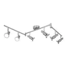 Ledvance Foco LED GU10 Aluminium 6x 3W - 827 Luz muy Cálida 