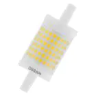 Osram LED Linear R7s Parathom 78mm Clara 12W 1521lm - 827 Luz Muy Cálida | Regulable - Reemplazo 100W