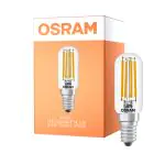 Osram LED Special E14 Tubular Bulbo T26 Con Filamento Clara 4.9W 730lm - 827 Luz Muy Cálida | Reemplazo 55W