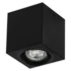 Ledvance Surface Foco Cuadrado Negro| 80mmx80mm - Apta Para  GU10