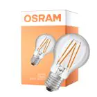 Osram Led Star Classic LED E27 Pera Con Filamento Clara 4.9W 470lm - 827 Luz Muy Cálida | Sensor De Luz