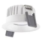 Ledvance Foco LED Fix Aluminium Blanco 8W 680lm 36D - 930 Luz Cálida | Recorte 68mm - IP44 - Mejor reproducción de color - Regulable