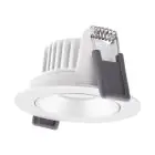 Ledvance Foco LED Adjust Aluminium Blanco 8W 720lm 36D - 940 Blanco Frio | Recorte 68mm - IP20 - Mejor reproducción de color - Regulable