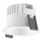 Ledvance Foco LED Oscurolight Aluminium Blanco 8W 680lm 36D - 930 Luz Cálida | Recorte 68mm - IP44 - Mejor reproducción de color - Regulable