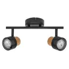 Ledvance LED Decor Foco Cork Acero Negro 6W 460lm - 827 Luz Muy Cálida | Regulable