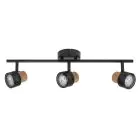 Ledvance LED Decor Foco Cork Acero Negro 10W 690lm - 827 Luz Muy Cálida | Regulable
