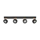 Ledvance LED Decor Foco Pluto Acero Negro 19.2W 1250lm - 830 Luz Cálida