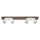 Ledvance LED Decor Foco Mercury Blanco 13W 920lm - 927 Luz Muy Cálida | Mejor Reproducción De Color - Regulable