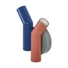 Ledvance Decor Straw Pared Acero Multicolor | Apta para 2X E27