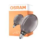 Osram Vintage 1906 LED E27 Globe Con Filamento Smoke 130mm 4W 110lm - 818 Luz Muy Cálida | Regulable - Reemplazo 12W