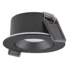 Ledvance Foco LED Air Adjust Aluminium Negro 4W 300lm 36D - 927 Luz muy Cálida | Recorte 68mm - IP23 - Mejor reproducción de color - Regulable