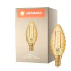 Ledvance Vintage 1906 LED E14 Vela Oro 2.5W 220lm - 824 Luz muy Cálida | Reemplazo 25W