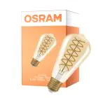 Osram Vintage 1906 LED E27 Edison Con Filamento Oro 8.8W 806lm - 824 Luz Muy Cálida | Regulable - Reemplazo 60W