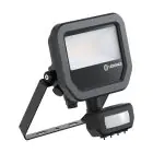 Ledvance Proyector LED Aluminium Negro 8W 1200lm 100D - 840 Blanco Frio | IP65 - Sensor De Movimiento Y Luz - Simétrico