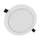 Ledvance Downlight Slim Alu Blanco 16W 1600lm 90D - 830 Luz Cálida | Recorte 175mm - IP44 
