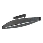 Ledvance Decor Flat Felt Luz de techo Gris 23W 800lm - 830 Luz Cálida