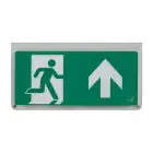 Ansell Doble cara Seña Flecha Arriba para LED Portal Bulkhead Señal de salida de emergencia Harrier