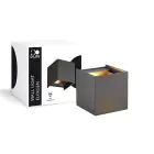 D'Lite Luz De Pared Elingen Negro Up & Down 4.9W 480lm - 830 Luz Cálida | IP65