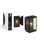 D'Lite Luz De Pared Arlo Negro | IP44 - Apta para 1x E27