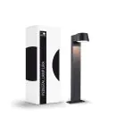 D'Lite Lámpara de pedestal Lira Negro 7W 600lm 830 Luz Cálida | IP54