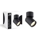 D'Lite Techo Foco Clio Negro Ajustable| Apta para 1x GU10