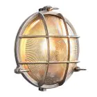 Nordlux Polperro Luz De Pared Vidrio Níquel Satinado | 195mm - IP64 - Apta para E27