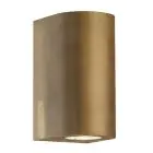 Nordlux Canto Luz De Pared Latón Oro Up & Down | Apta para 2x GU10