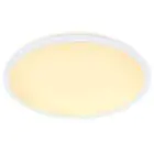 Nordlux Plafón LED Techo/Pared Oja 60 38W 827 2700lm Blanco IP20 | 3 pasos Regulable - Luz muy Cálida