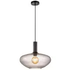 Nordlux Alton Colgante De Luz Vidrio Negro | Apta para E27