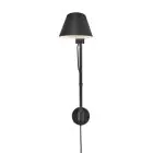 DFTP by Nordlux LED Luz De Pared Stay Aluminium Negro | Apta para E27