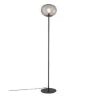 Nordlux Alton Lámpara de pie 27,5 Vidrio Negro | Apta para 1x E27