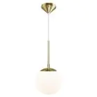 Nordlux Grant Colgante De Luz Vidrio Oro | Apta para E14