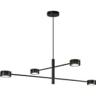 Nordlux Colgante de luz Clyde 20W 827 350lm 120D Negro - Metal | Regulable - Luz muy Cálida