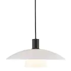 Nordlux Verona Colgante De Luz Vidrio Negro | Apta para 1x E27