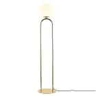 DFTP by Nordlux Shapes Lámpara de pie Vidrio y Metal Latón | Apta para E27