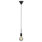 Nordlux Paco Pendulum Metal Negro | Apta para 1x E27