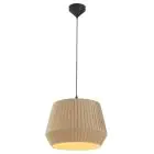 Nordlux Dicte 40 Colgante De Luz Textil Beige| Apta para 1x E27