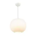 DFTP by Nordlux Navone 20 Colgante De Luz Vidrio y Metal Blanco | Apta para E27