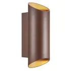Nordlux Nico Luz De Pared Aluminium Oxidado Up & Down | IP54 - Apta para 2x GU10
