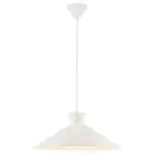 Nordlux Dial 45 Colgante De Luz Metal Blanco | Apta para 1x E27