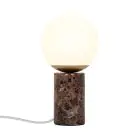 Nordlux Lámpara De Mesa Lilly Vidrio Marrón | Apta para 1x E14